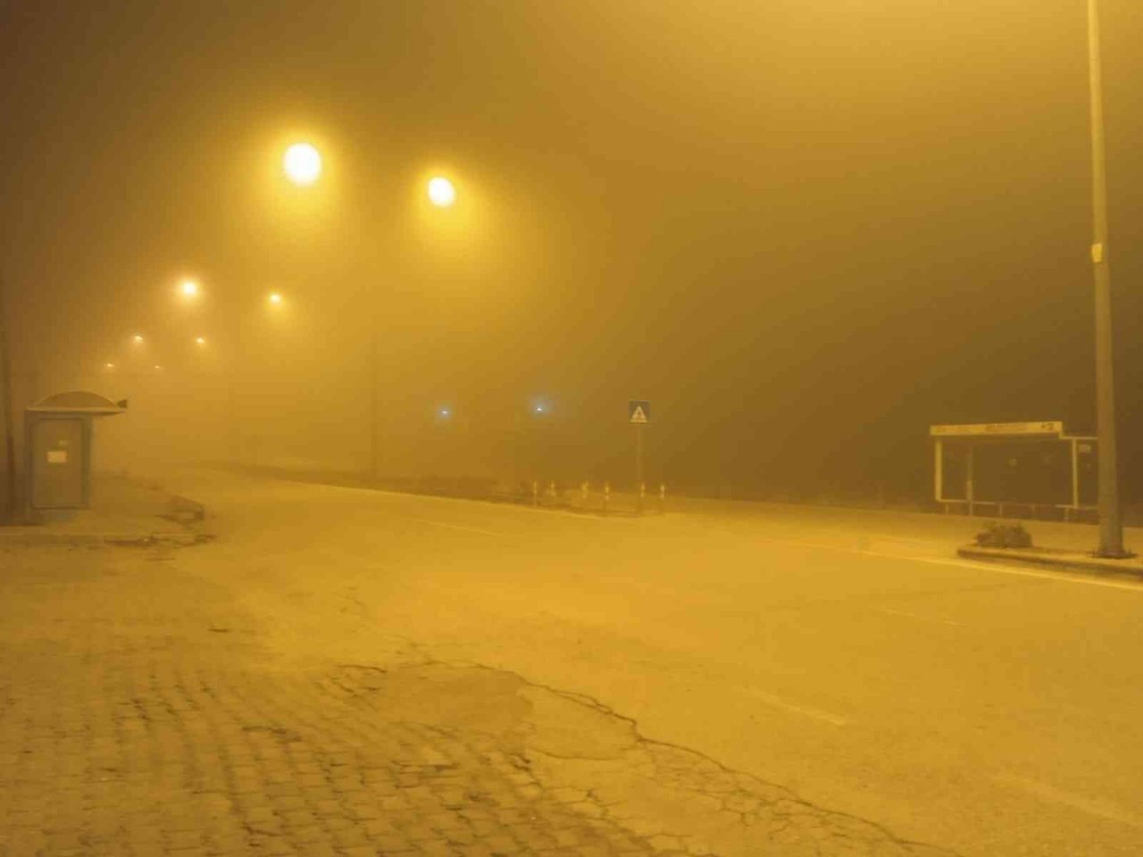 Denizli’nin yüksek kesimleri sise büründü
