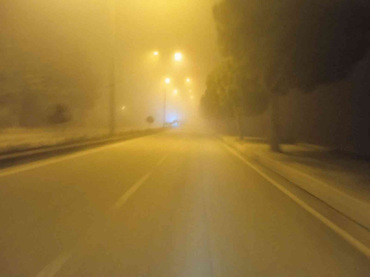 Denizli’nin yüksek kesimleri sise büründü