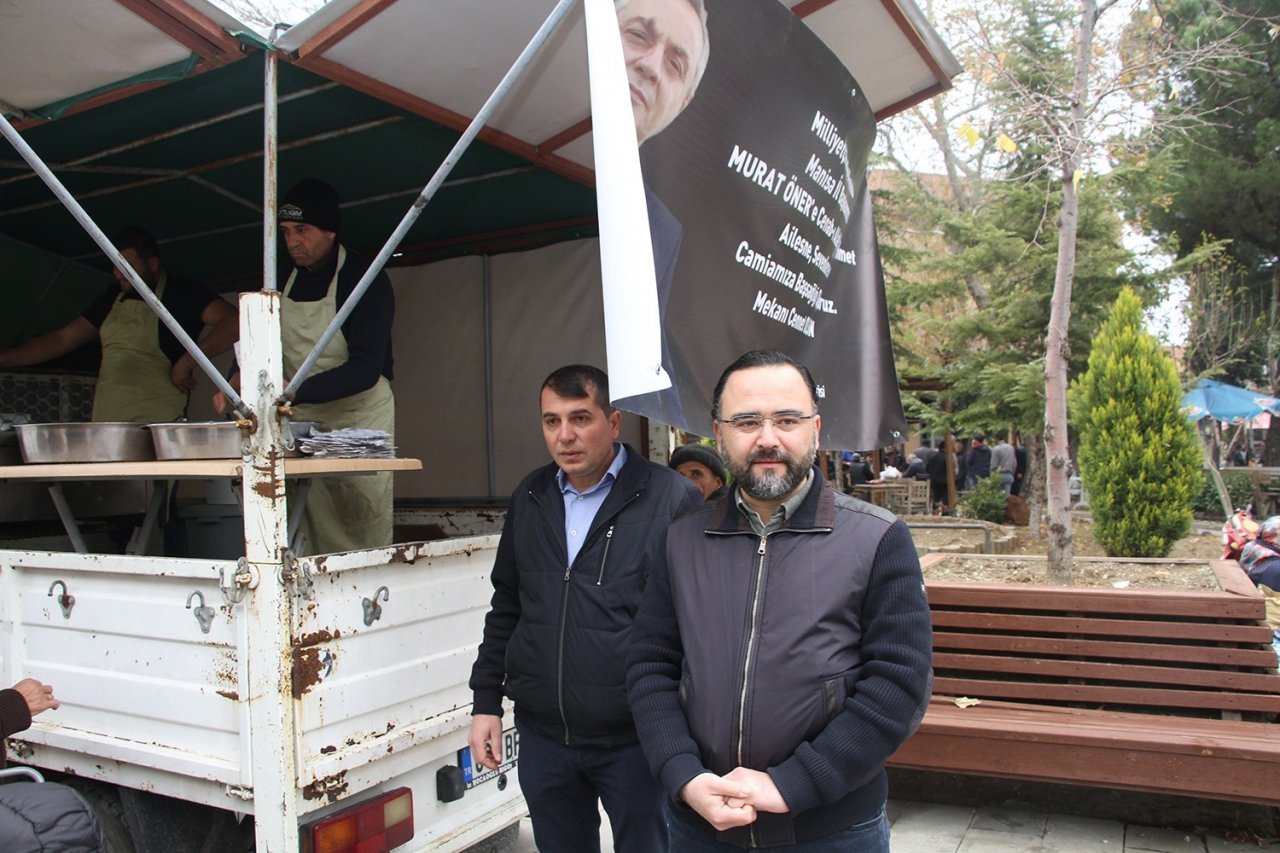 MHP’li Öner için Kula’da lokma hayrı düzenlendi