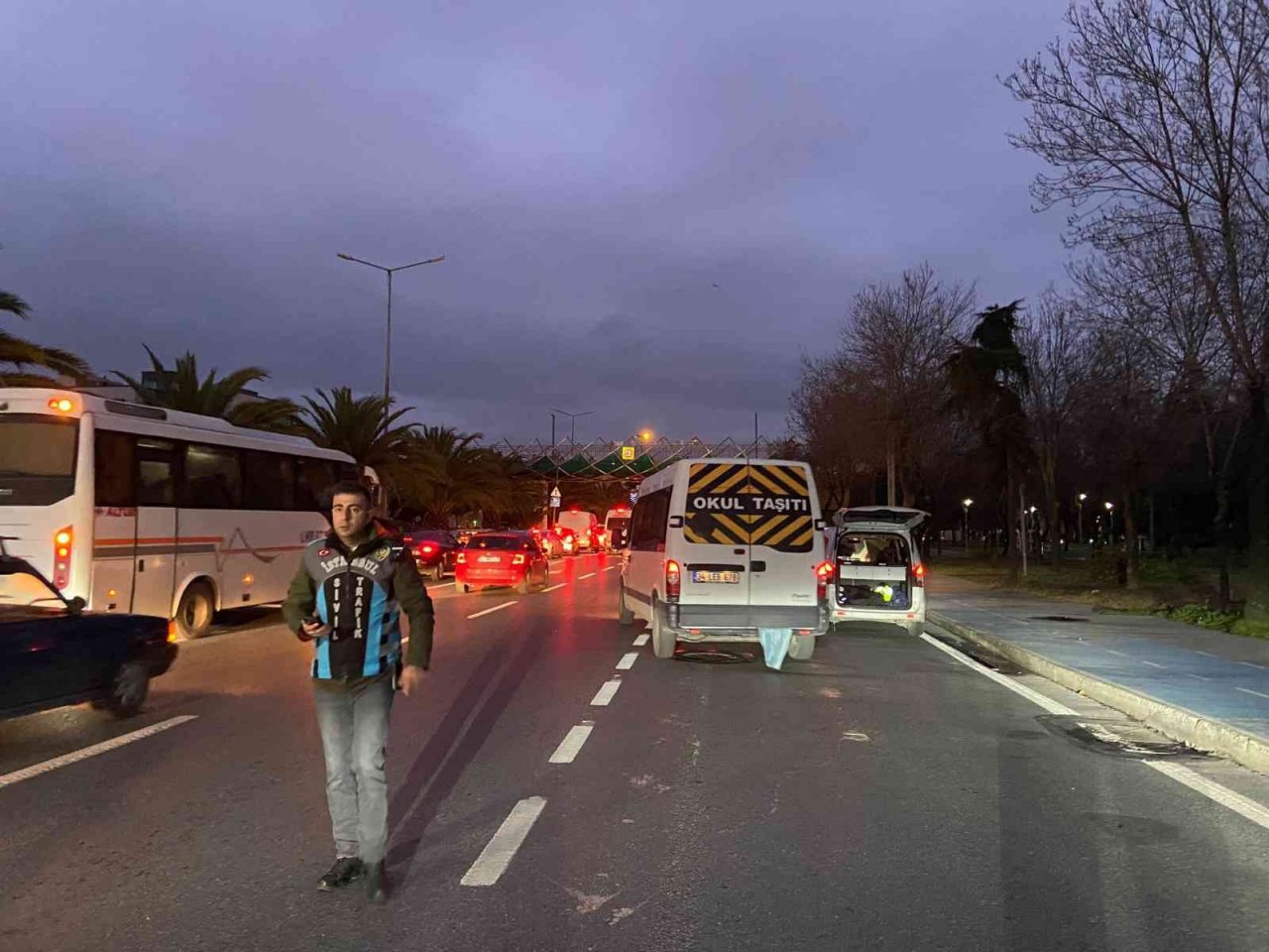 İstanbul’da okul servis araçlarına denetim