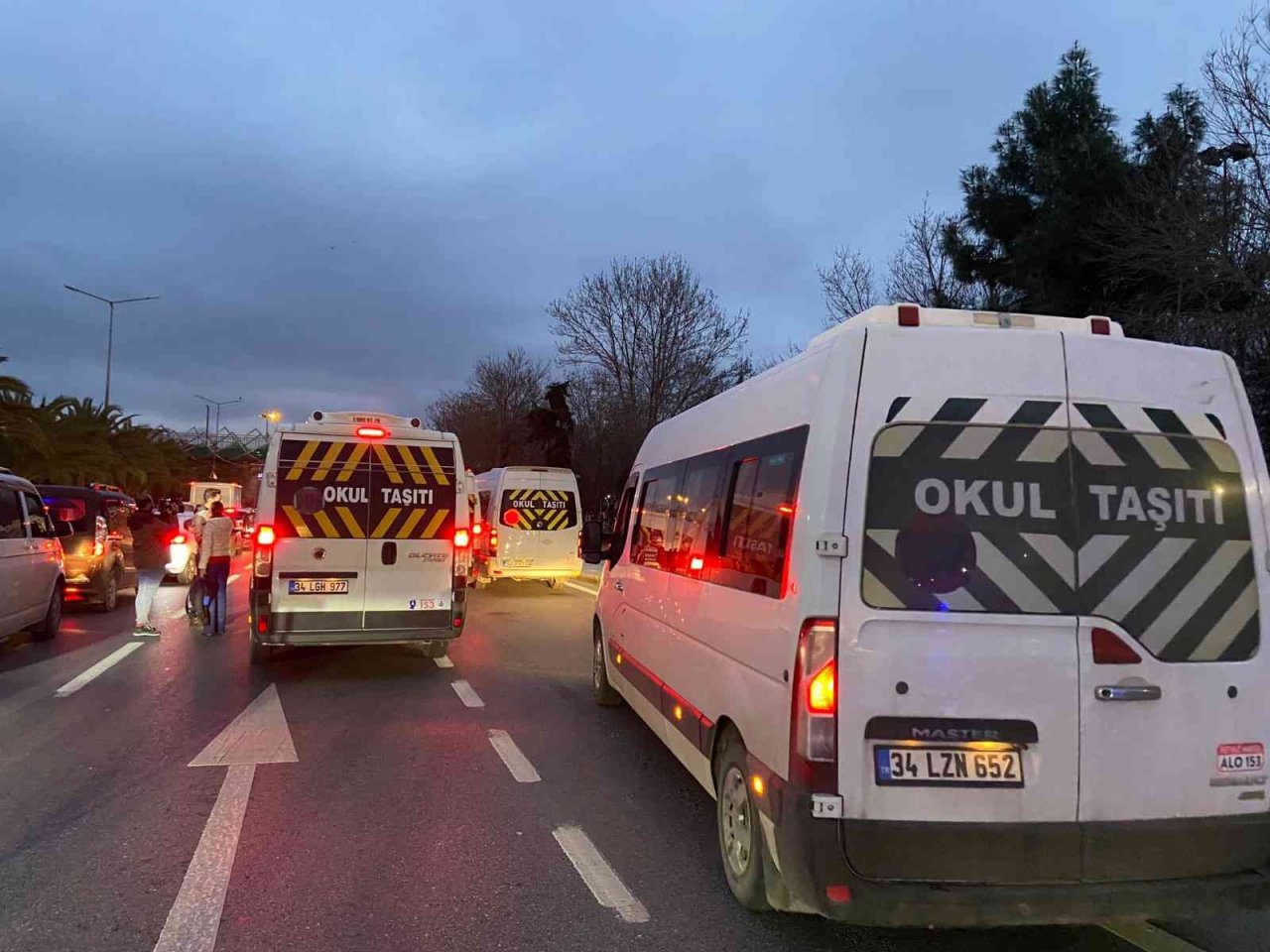 İstanbul’da okul servis araçlarına denetim