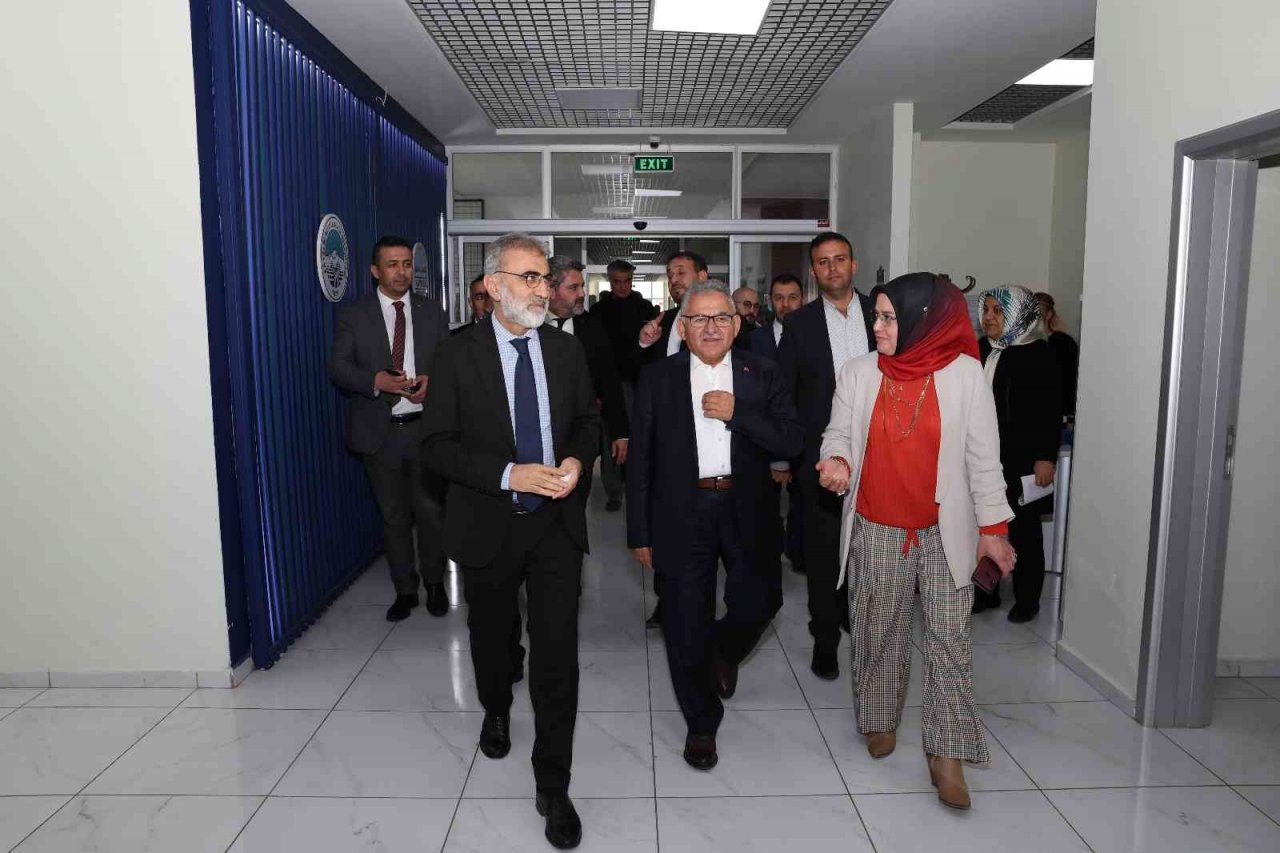 Başkan Büyükkılıç, KAYMEK Akademi’de İncelemelerde Bulundu