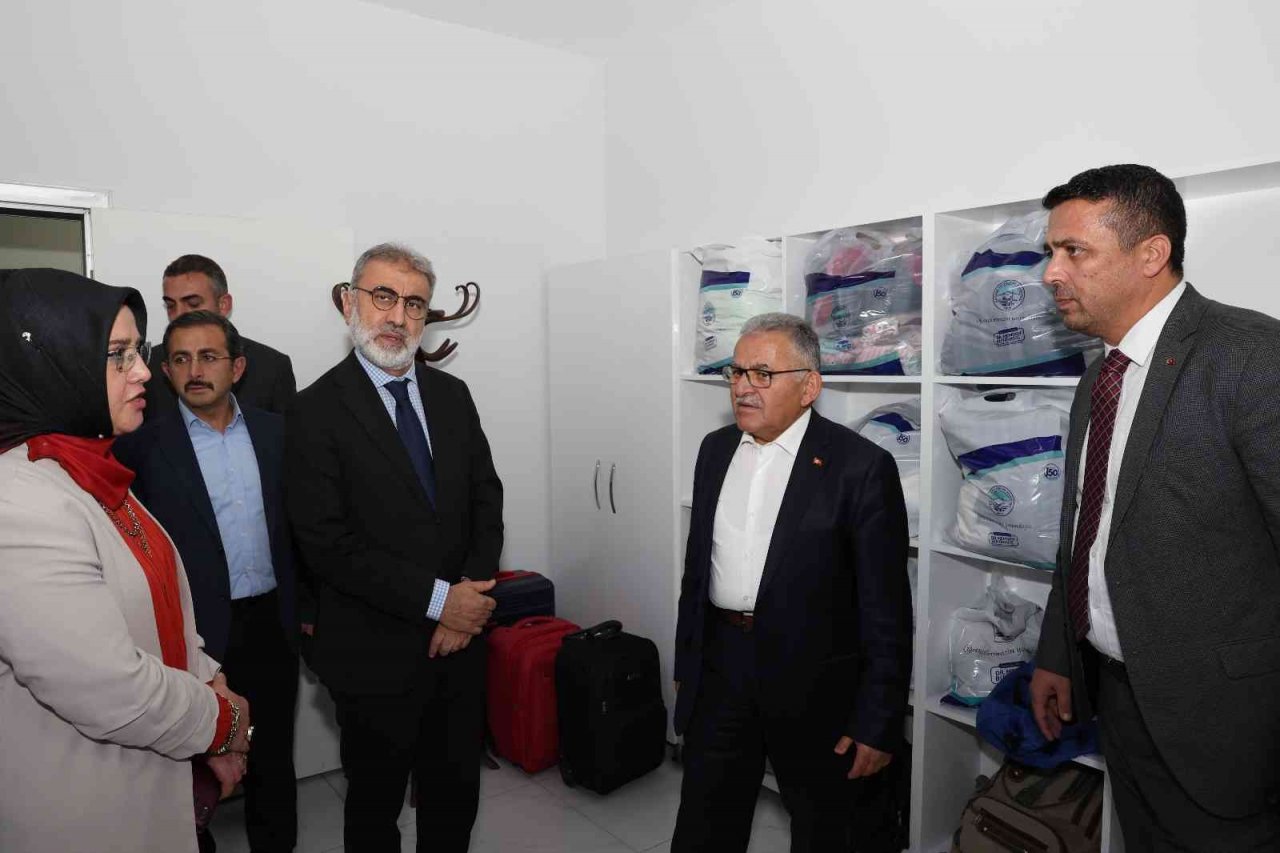 Başkan Büyükkılıç, KAYMEK Akademi’de İncelemelerde Bulundu