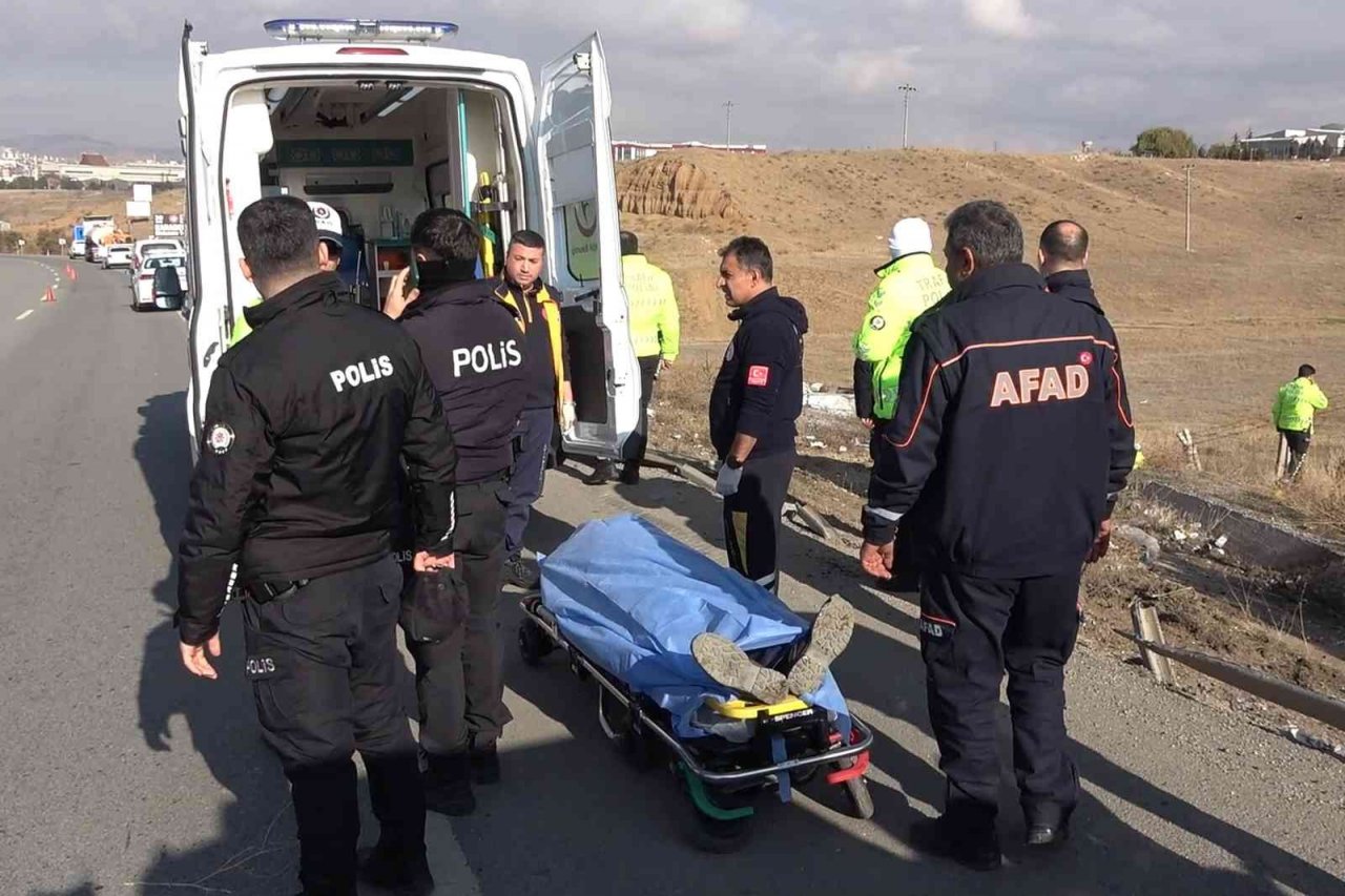 Kırıkkale’de LPG yüklü tanker devrildi: Sürücü hayatını kaybetti