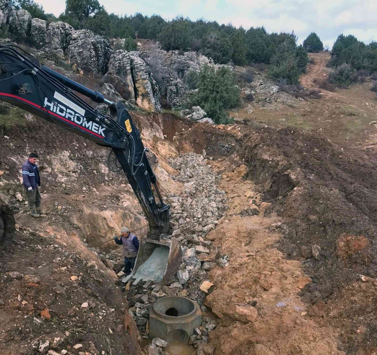 Seydikemer Kayabaşı Mahallesi’ne ek su kaynağı