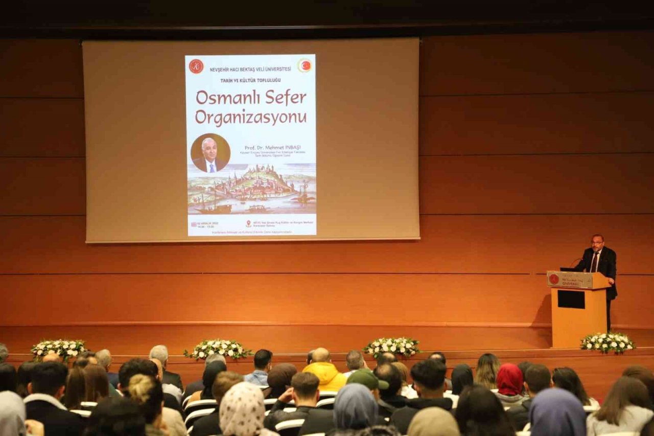 NEVÜ’de ‘Osmanlı Sefer Organizasyonu’ konulu konferans düzenlendi