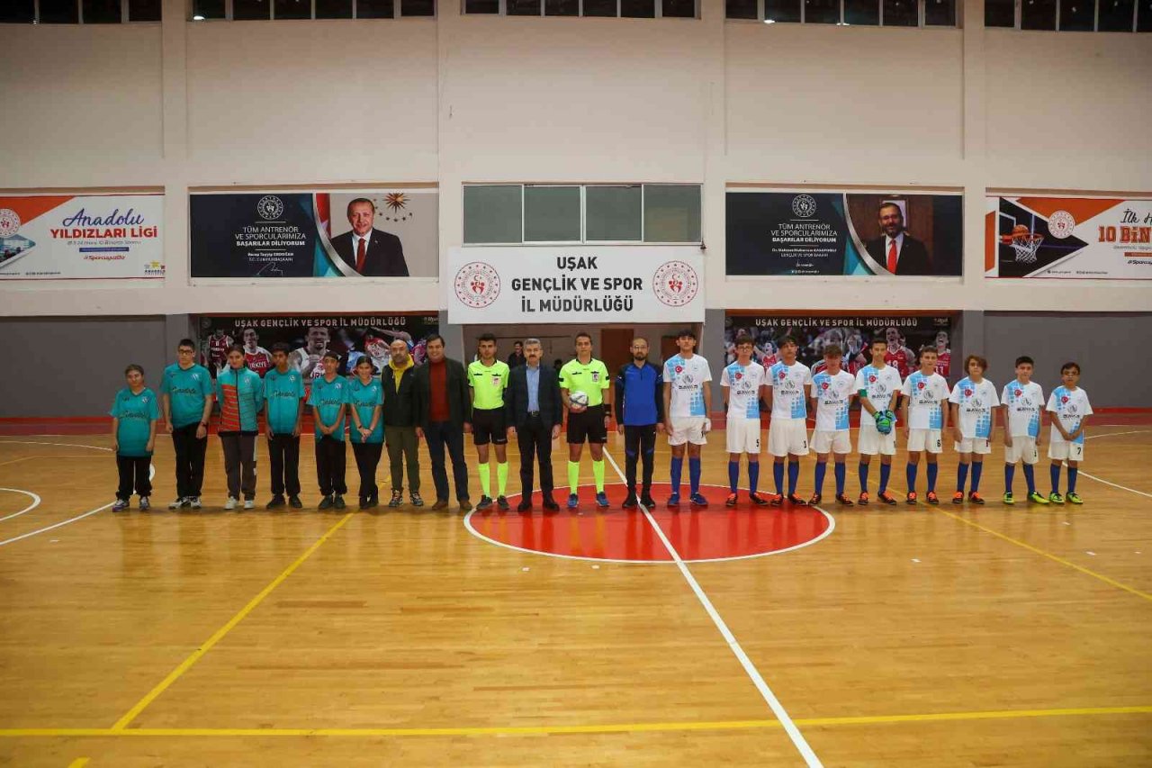 Uşak’ta dezavantajlı çocuklar spor için bir araya geldi