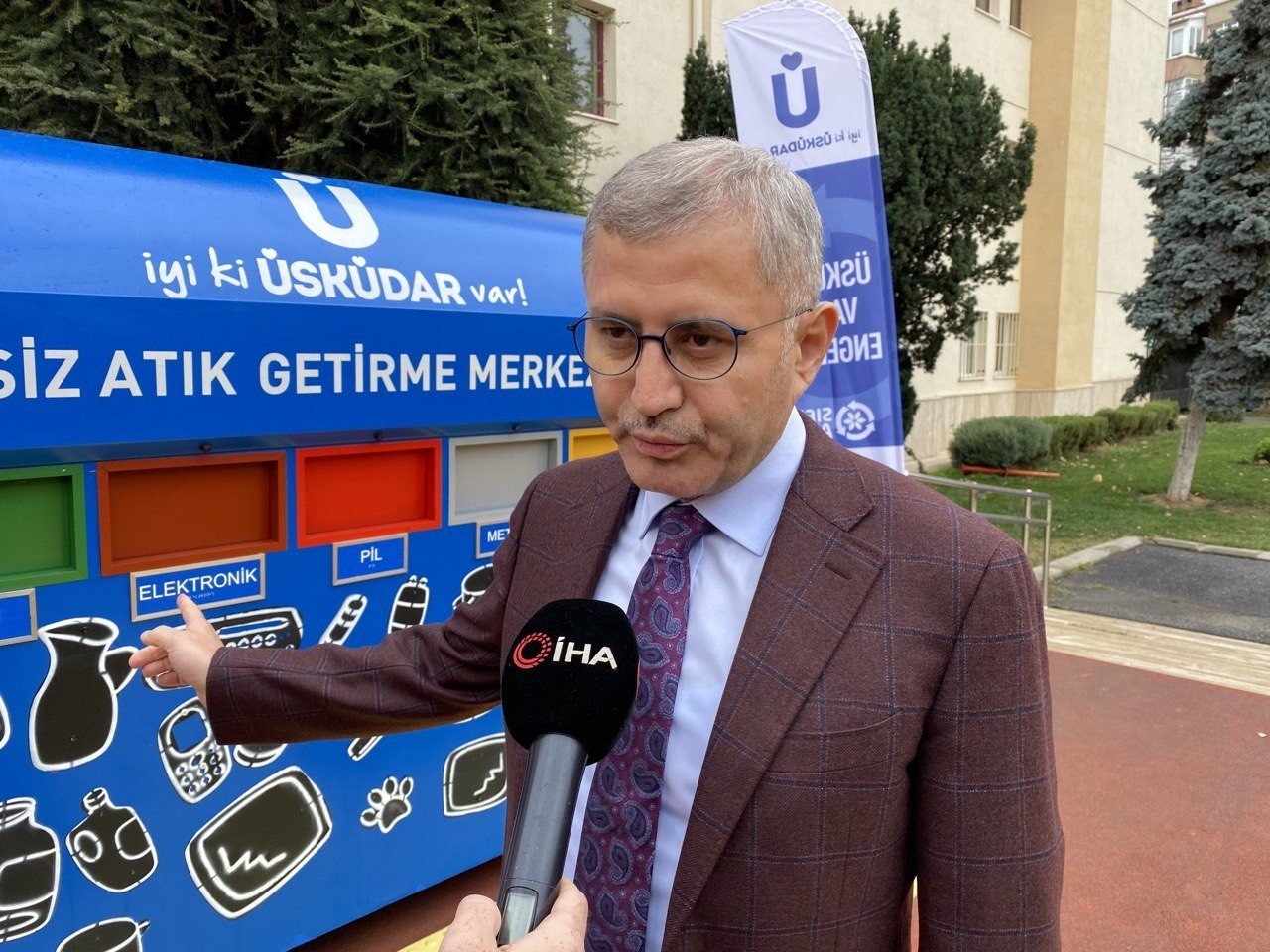 Üsküdar’da görme engelliler, atıklarını sesli sensörler aracılığıyla ayrıştırabilecek