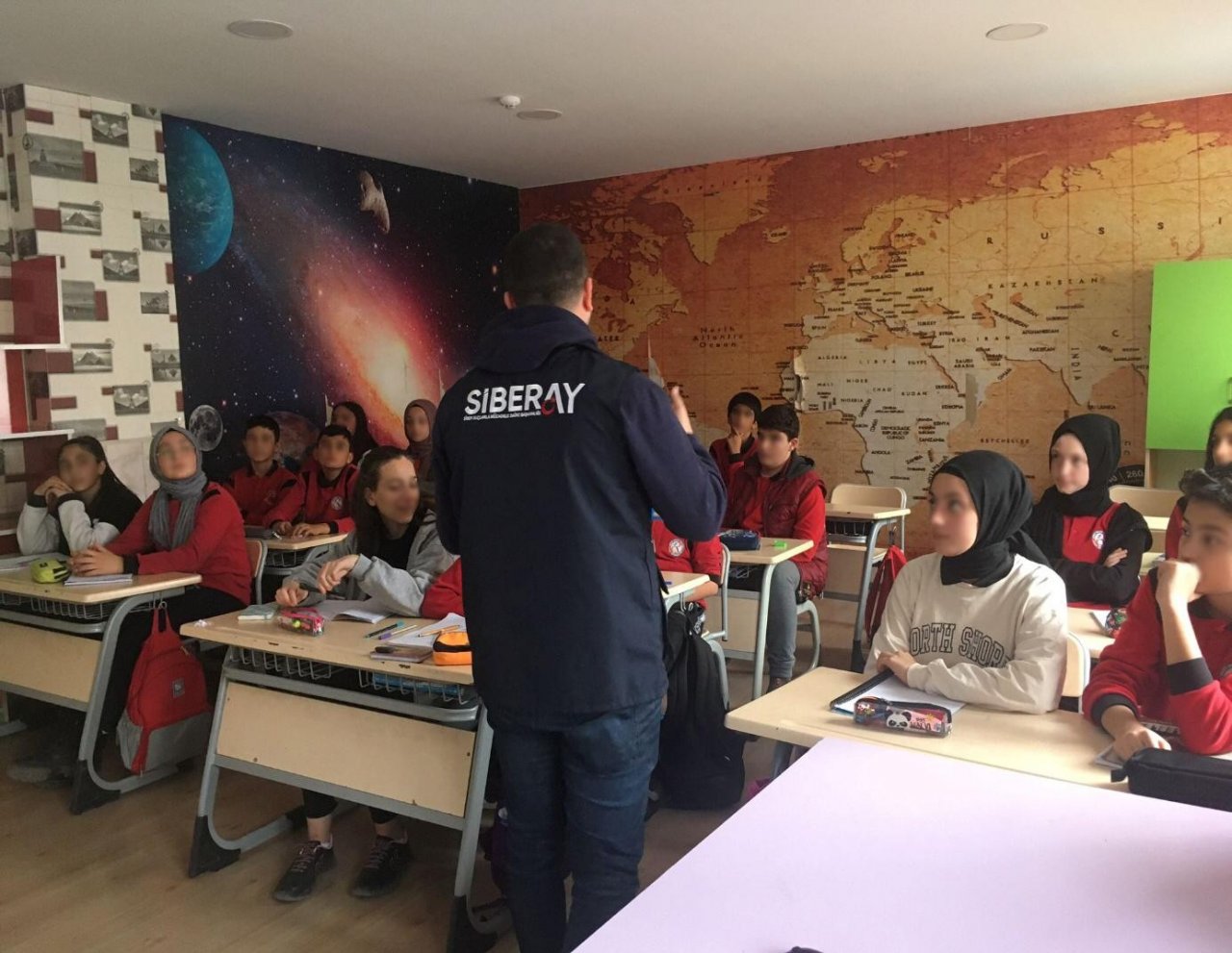 Bayburt’ta SİBERAY projesi tanıtılarak 2 bin 580 vatandaş bilgilendirildi