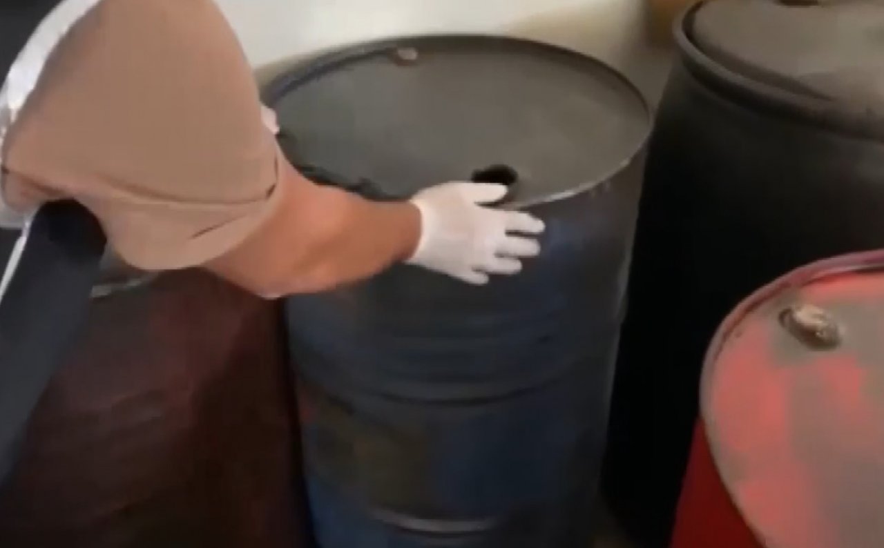 Gaziantep’te bin 500 litre kaçak akaryakıt ele geçirildi