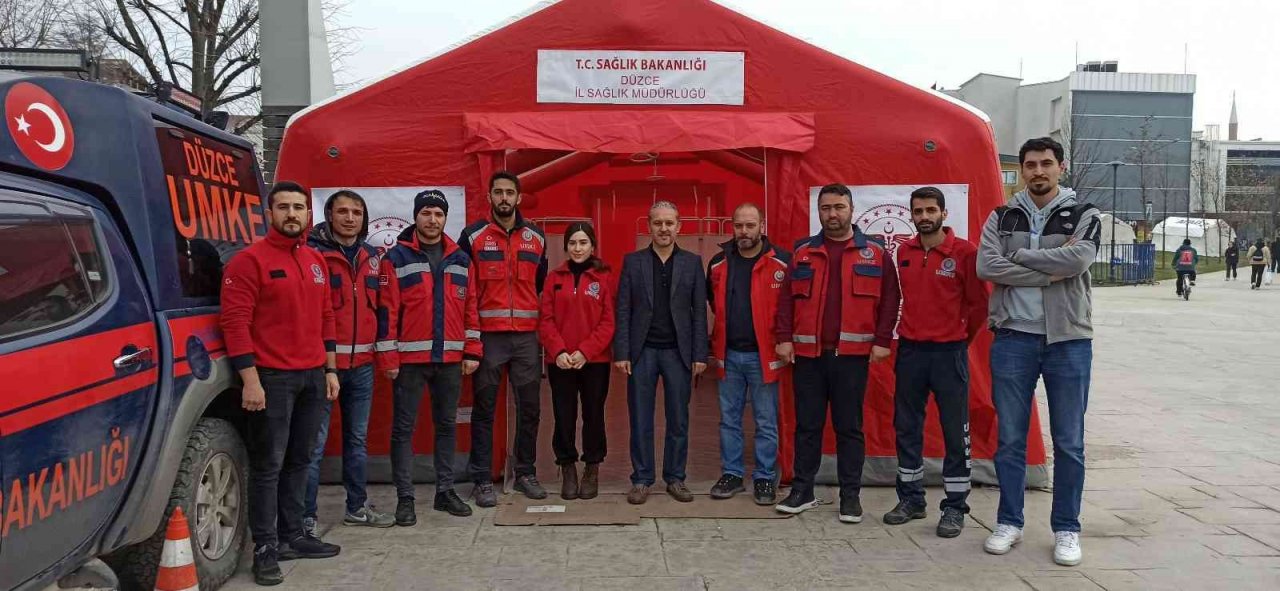 Depremzedelere yerinde ve kesintisiz hizmet