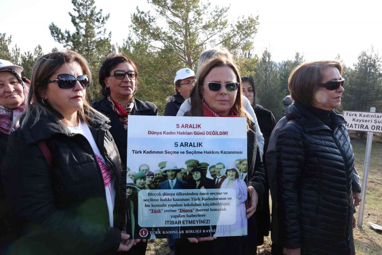 Büyükşehir’den anlamlı günde hatıra ormanı