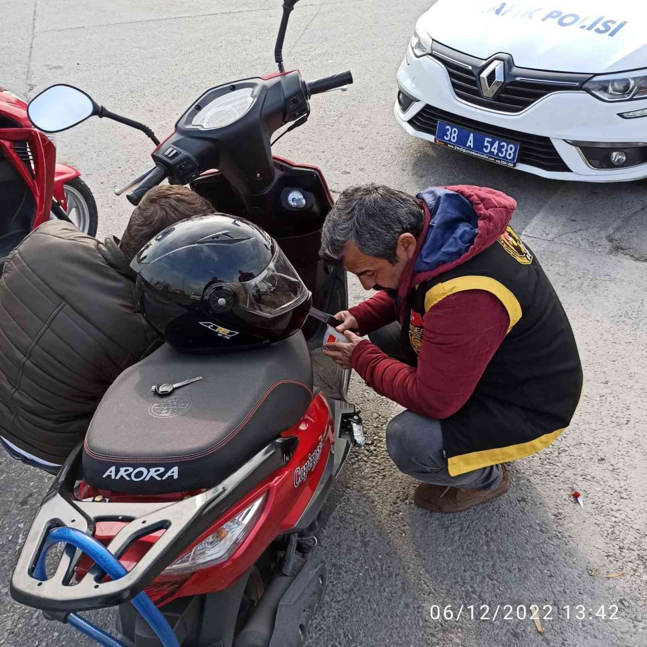Oto Hırsızlık ekiplerinden Motosiklet ve Otomobil Denetimi