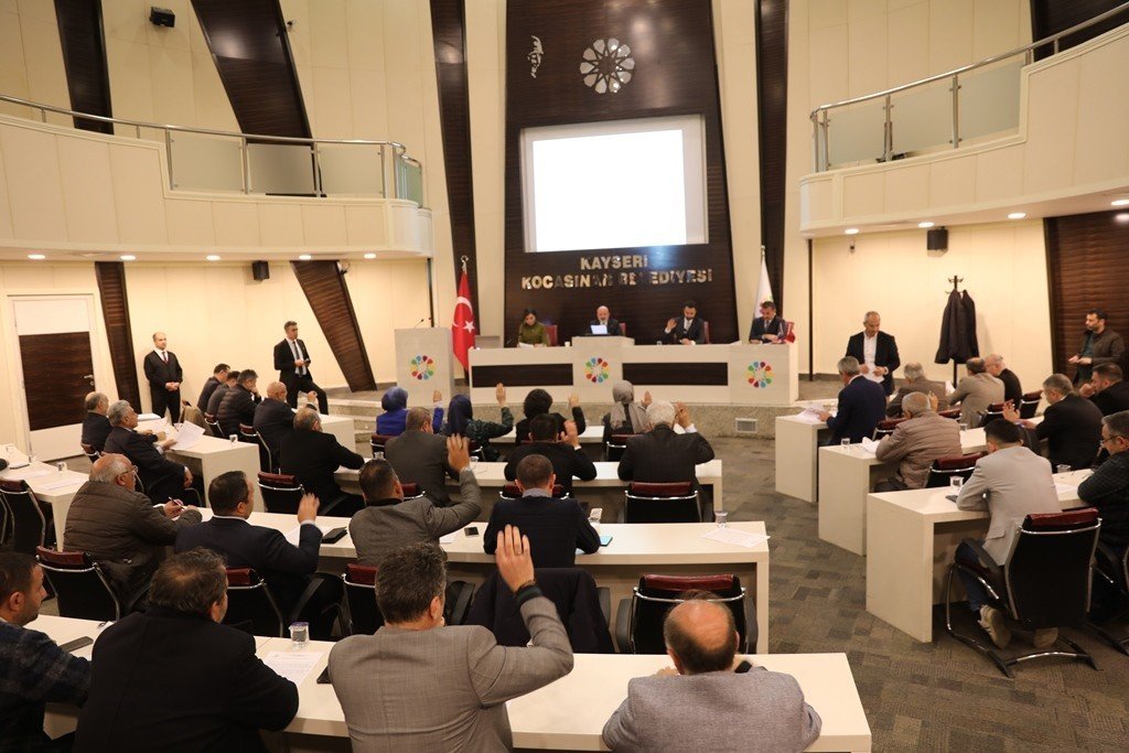 Kocasinan’da yılın son meclis toplantısı gerçekleştirildi