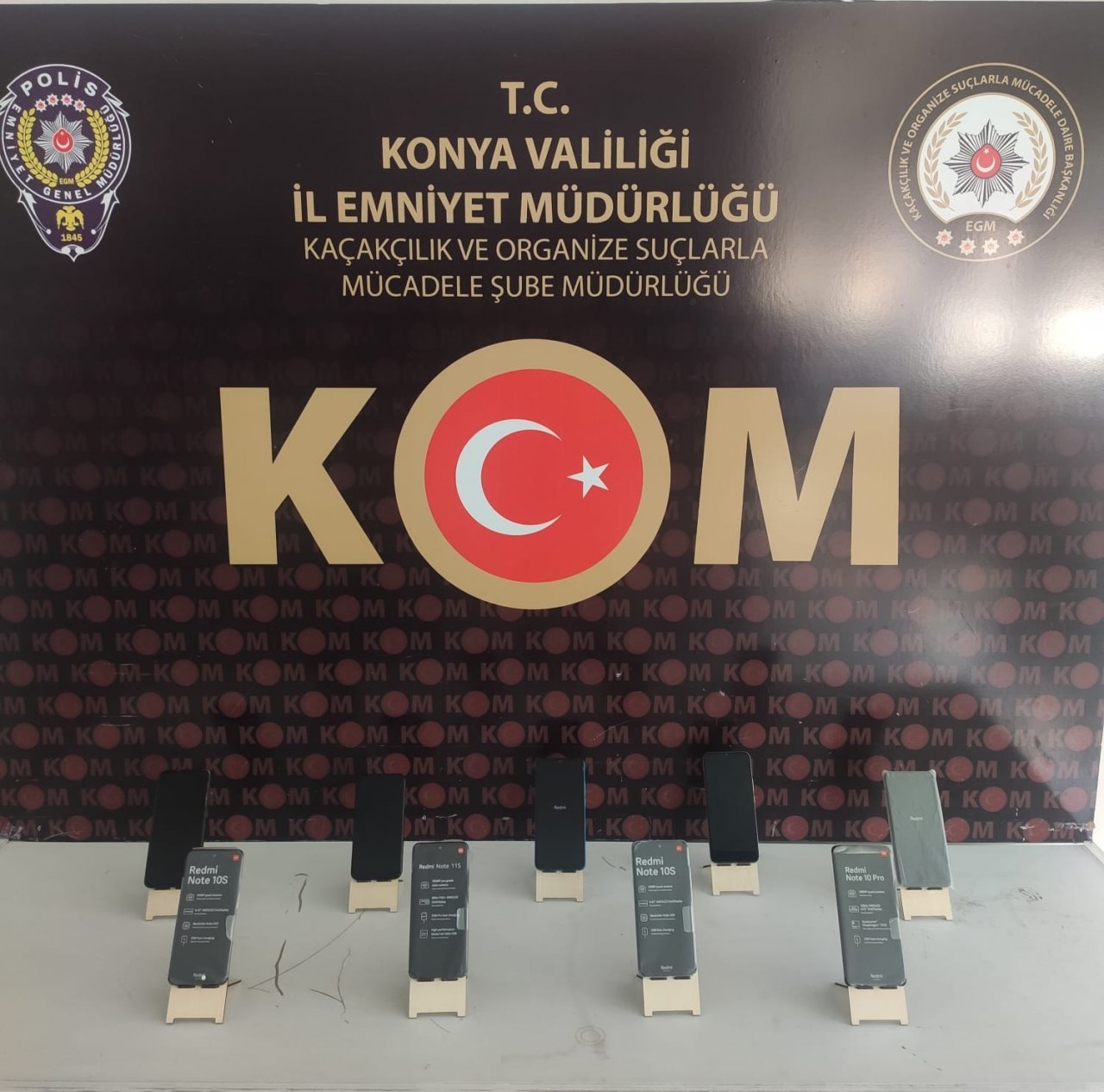 Konya’da kaçakçılara operasyon: 2 gözaltı