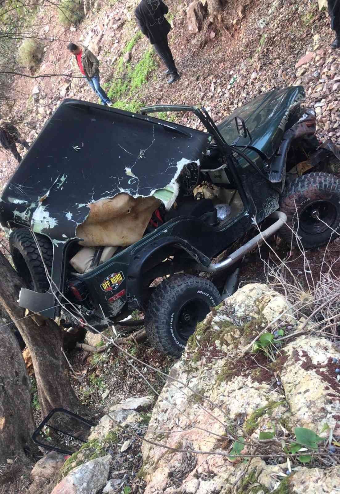 Kazadan kurtuldu ama kayadan kurtulamadı