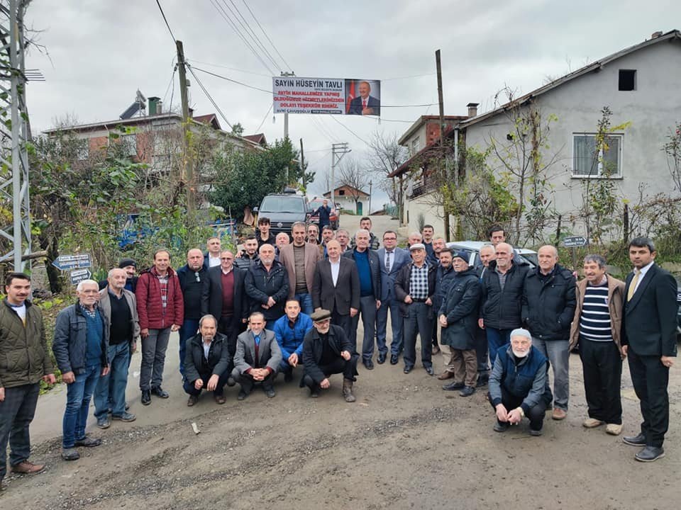 Başkan Tavlı: “Ünye’nin yol sorunlarını çözüyoruz”