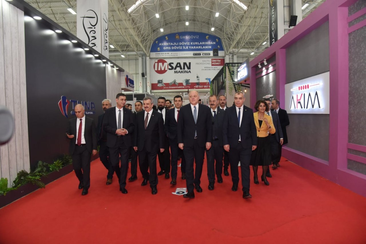 34. GAPSHOES uluslararası ayakkabı fuarı törenle açıldı