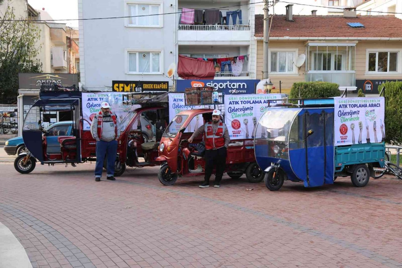 Gürsu’da geri dönüşüm atıklarını onlar toplayacak