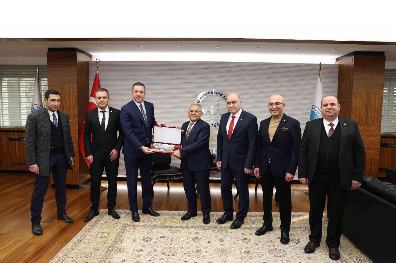 Başkan Büyükkılıç’a yargı mensuplarından ziyaret