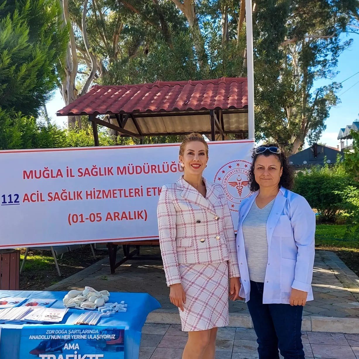 Köyceğiz İlçe Sağlık Müdürlüğü tarafından 112’nin tanıtımı yapıldı