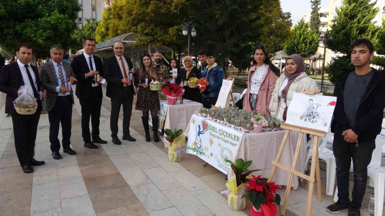 Öğrencilerin hazırladıkları ürünler görücüye çıktı