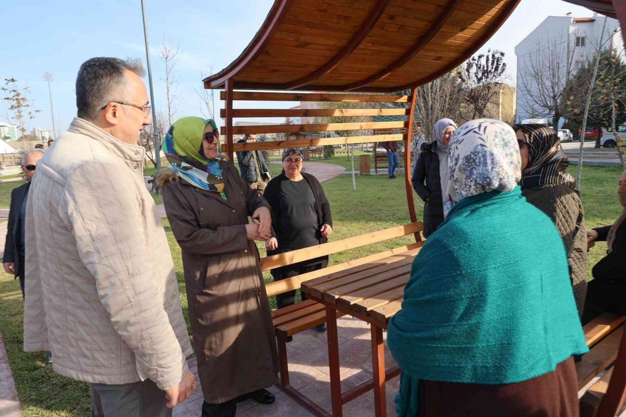 Belediye Başkanı Savran vatandaşlarla dev parkta bir araya geldi, yeni müjde verdi