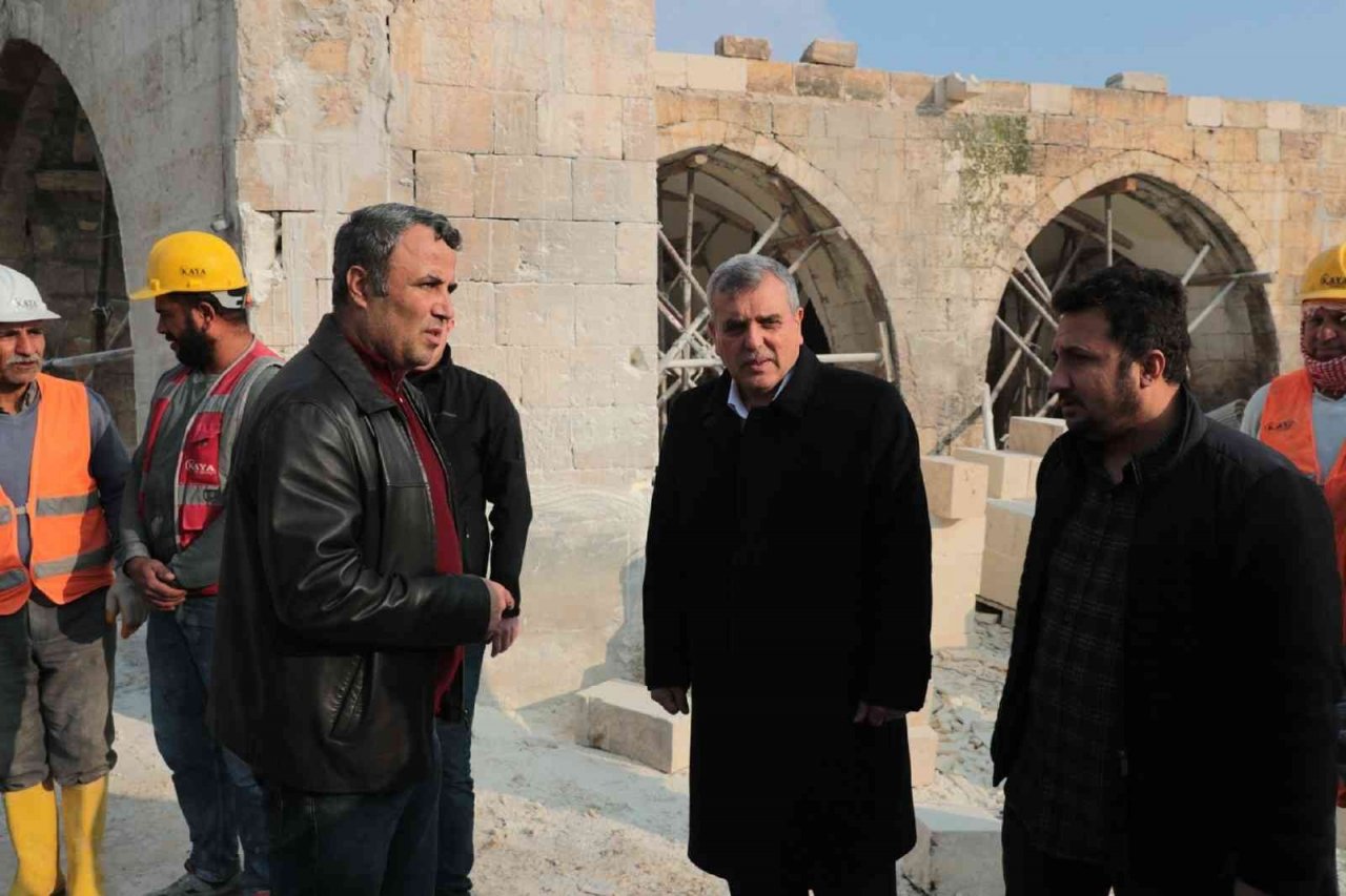 Şanlıurfa’da bir tarihi han daha turizme kazandırılıyor