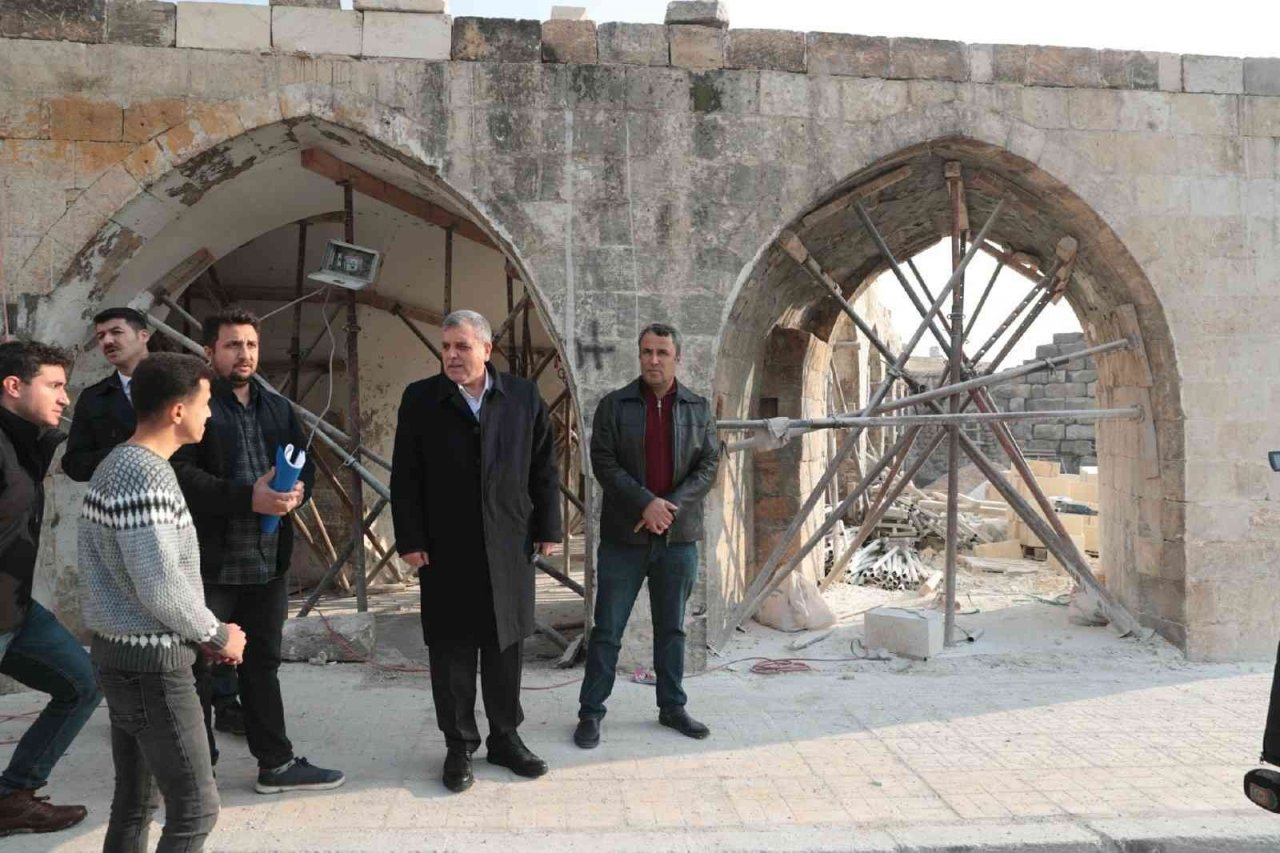 Şanlıurfa’da bir tarihi han daha turizme kazandırılıyor