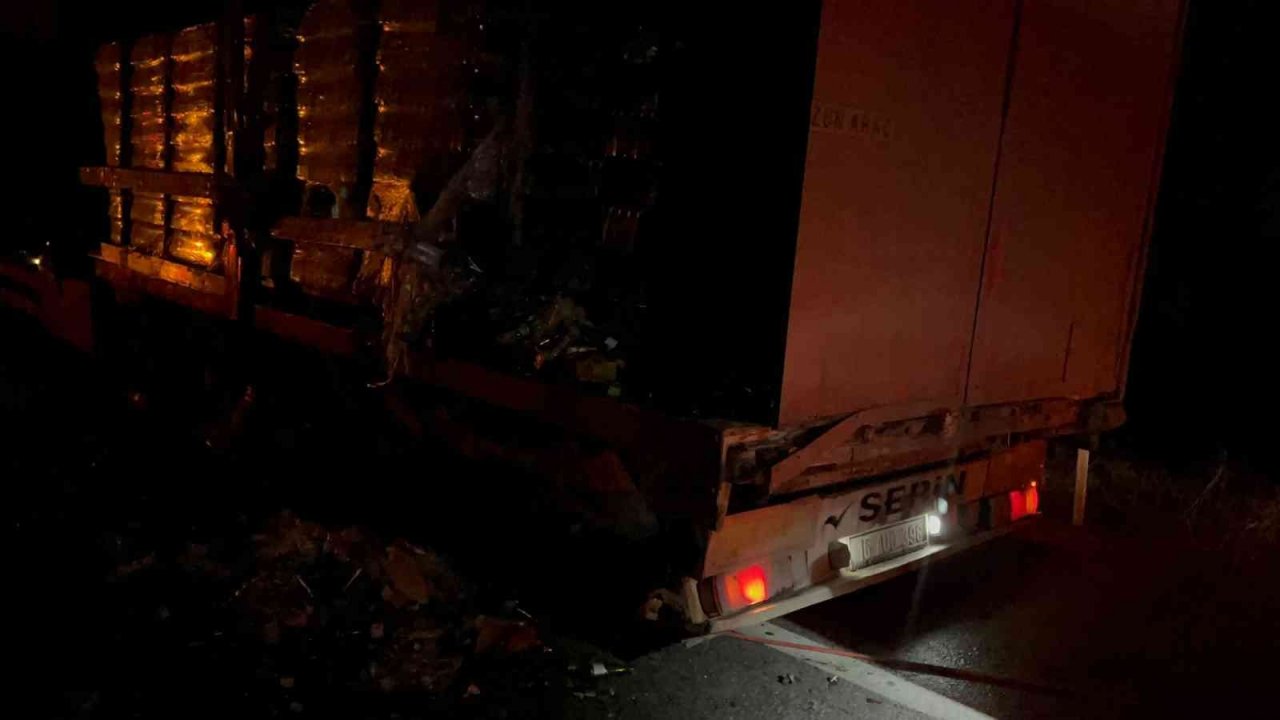 Afyonkarahisar’da gece yarısı feci kaza: Lastik tamiri sırasında 2 kişi hayatını kaybetti