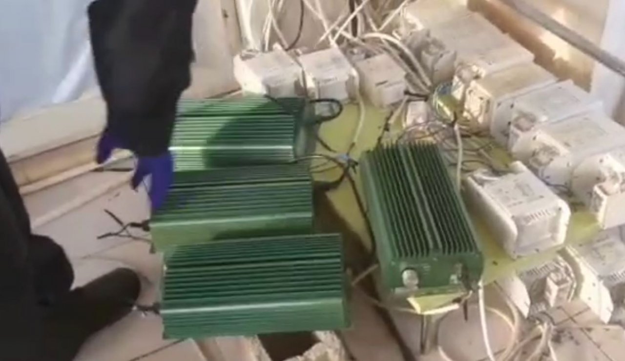 Kiralık evde uyuşturucu laboratuvarına jandarma baskını