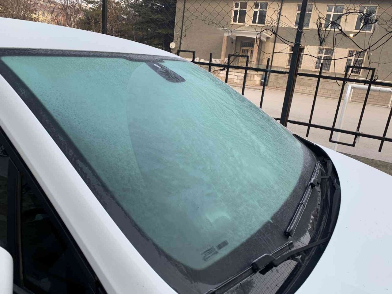 Eskişehir’de kırağı etkili oldu