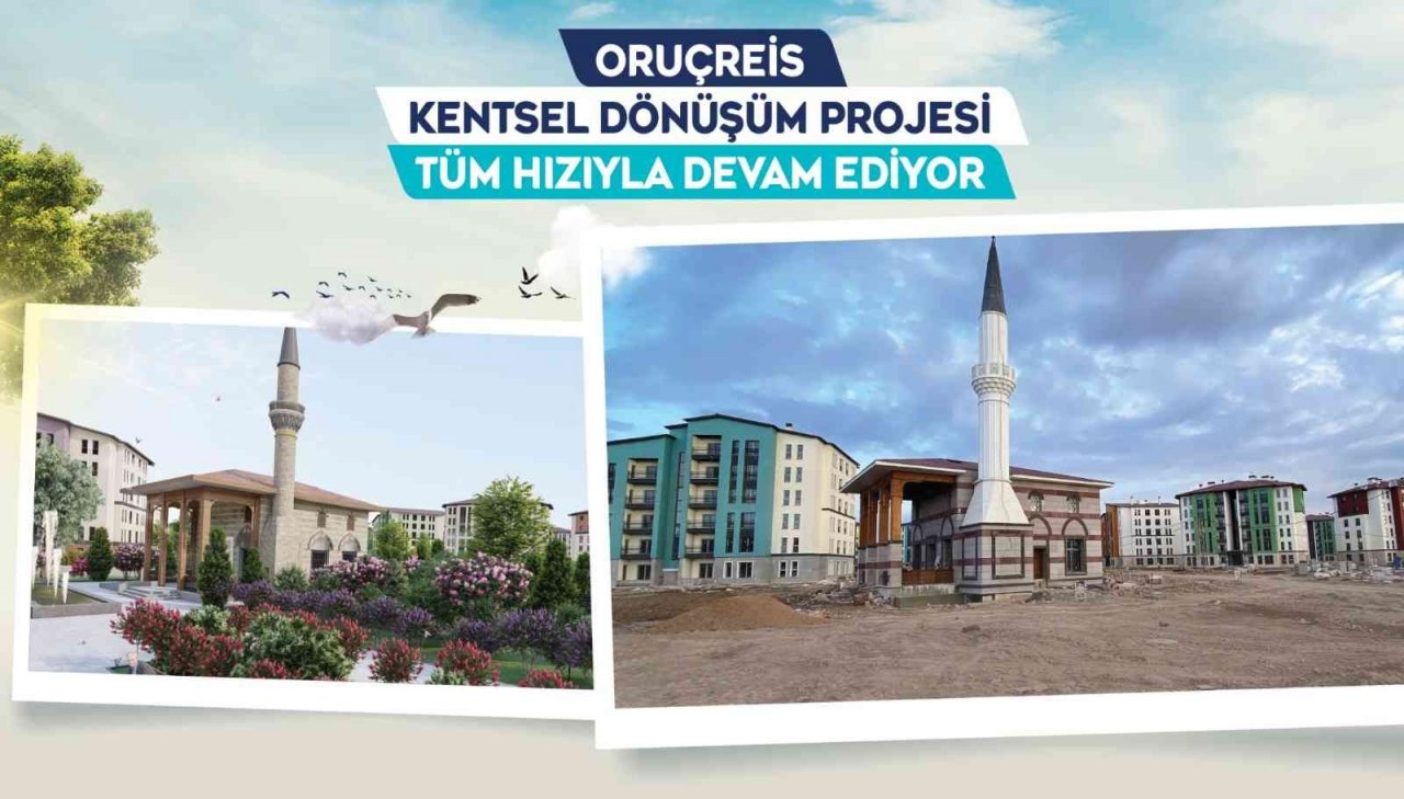 Büyükşehir’in Oruçreis Kentsel Dönüşüm Projesi’nde yüzler gülüyor