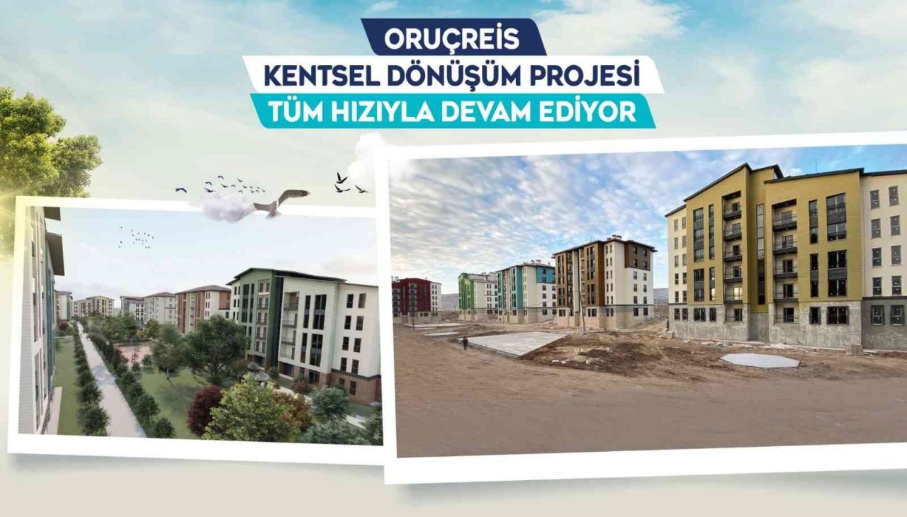 Büyükşehir’in Oruçreis Kentsel Dönüşüm Projesi’nde yüzler gülüyor
