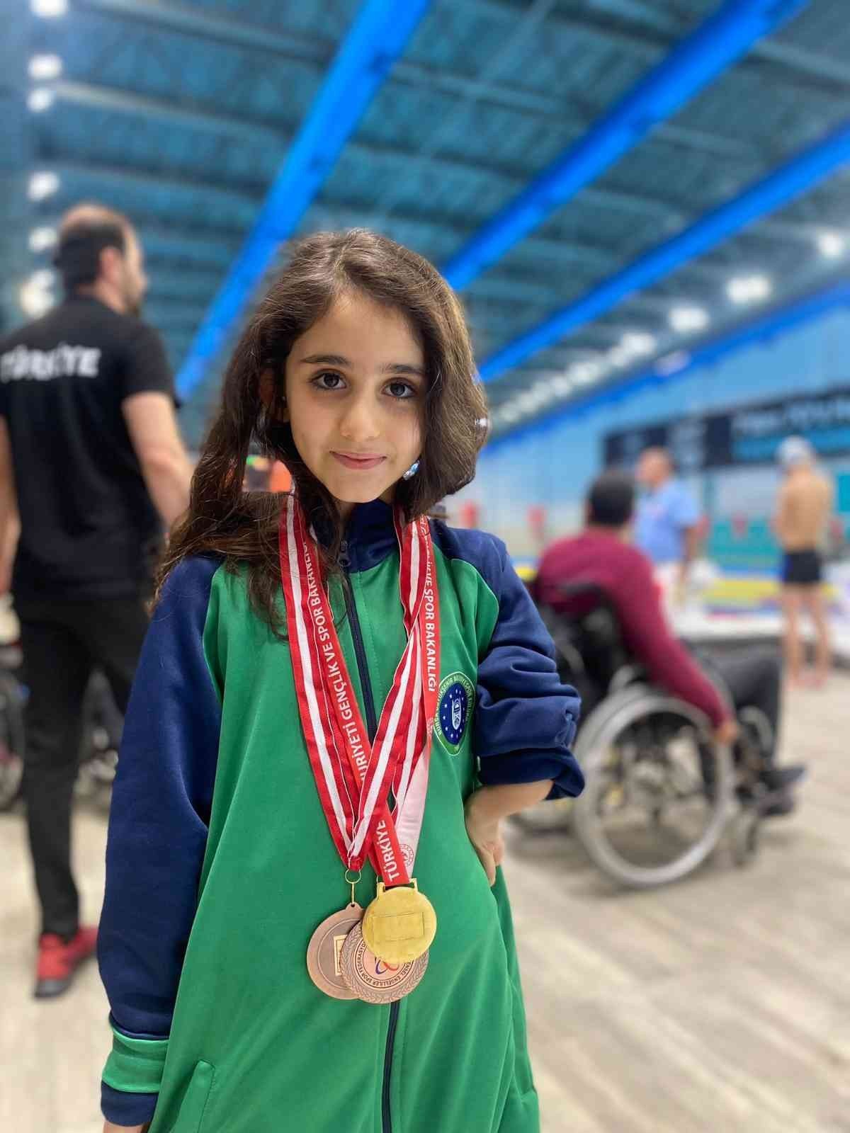 Bursalı yüzücülerden 3 rekor, 15 madalya