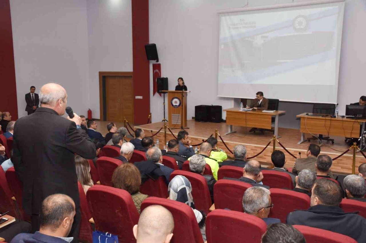 Malatya’da huzur toplantısı