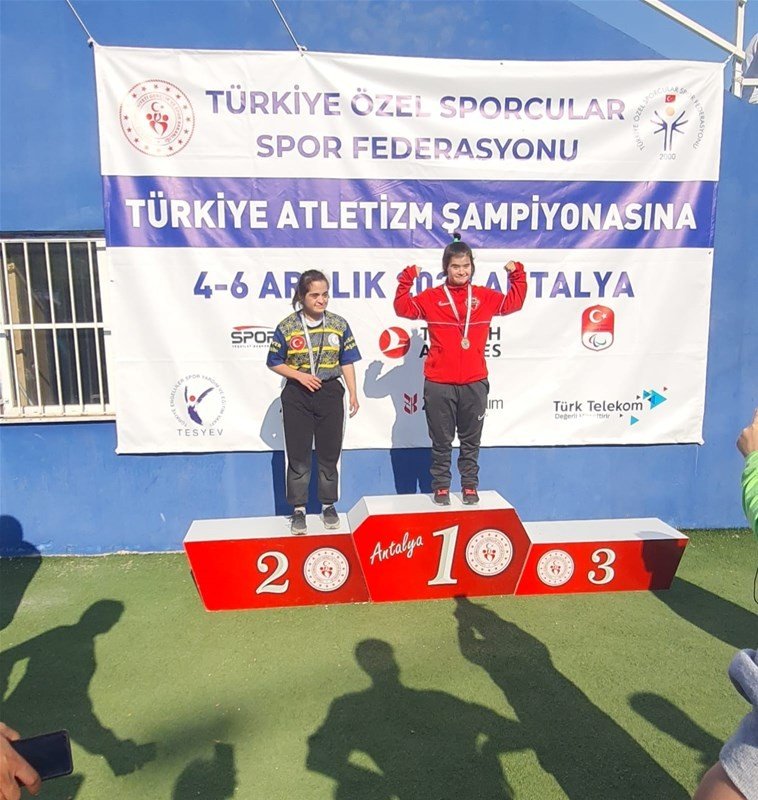 Özel sporcuların Türkiye şampiyonası başarısı