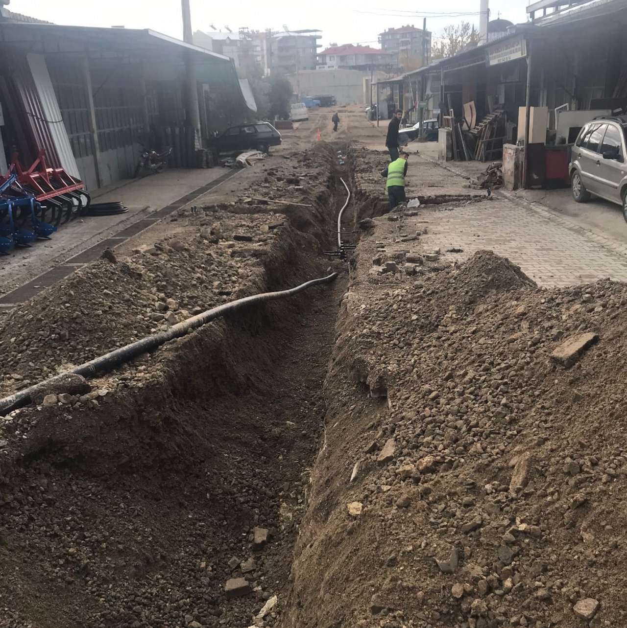 Demirci’de altyapı dönüşümü devam ediyor