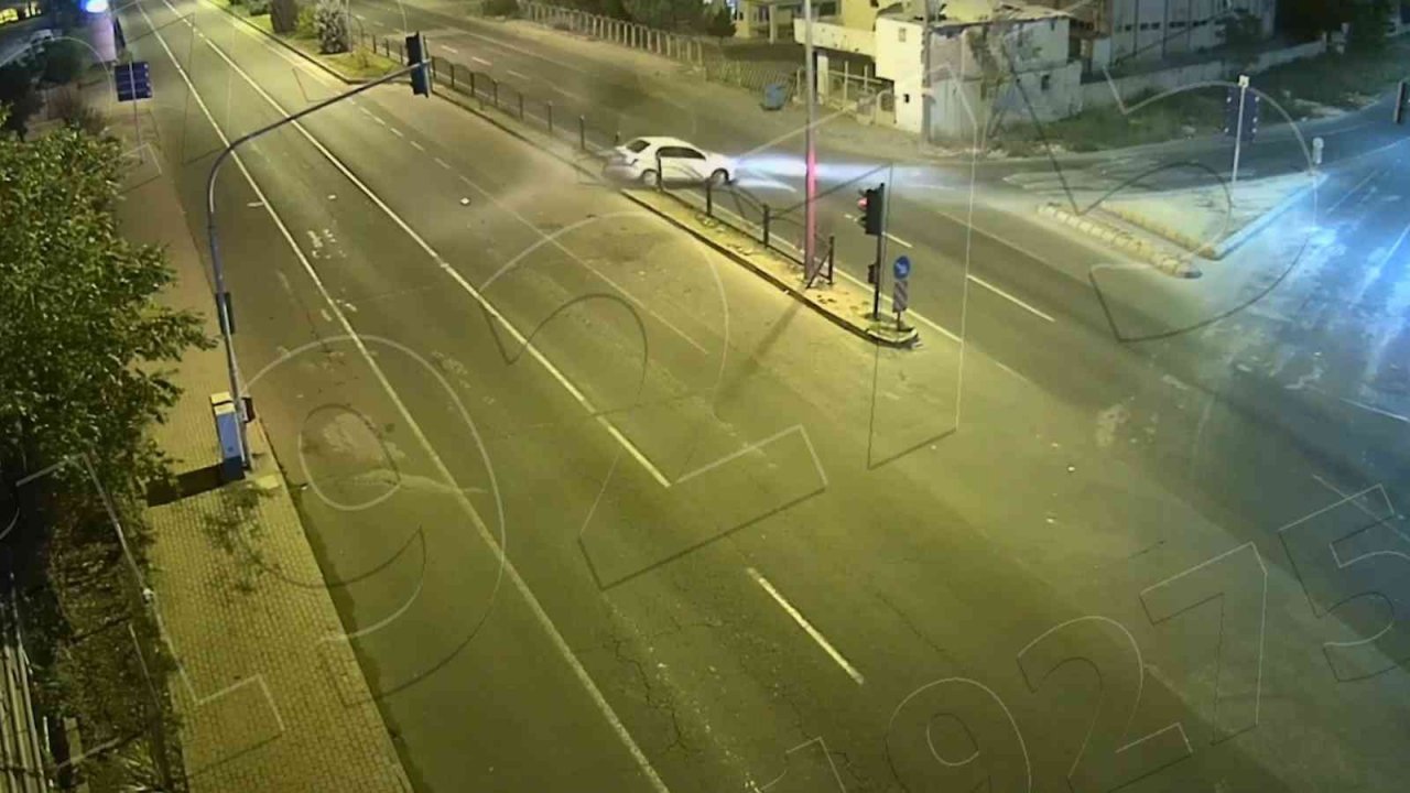 Şanlıurfa’daki kazalar polis şehir kamerasında