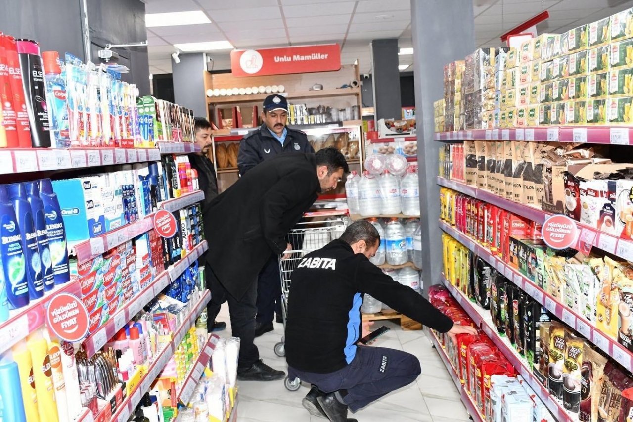 Tufanbeyli’de zincir marketlere denetim