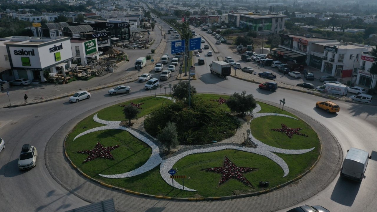 Bodrum’da peyzaj çalışmaları devam ediyor