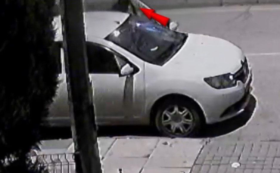 Park halindeki araçtan hırsızlığa tutuklama