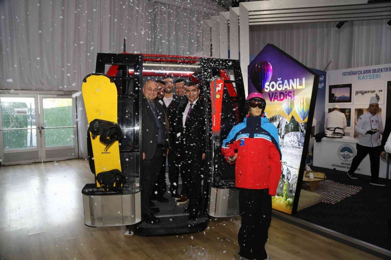 Yenikapı Kayseri Tanıtım Günleri’nde büyükşehir stantlarına yoğun ilgi