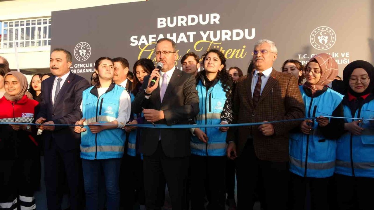 Burdur’a 1900 öğrenci kapasiteli yeni yurt