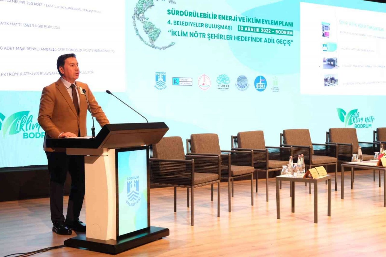 Sürdürülebilir Enerji ve İklim Eylem Planı 4’üncü Belediyeler Buluşması Bodrum’da gerçekleşiyor