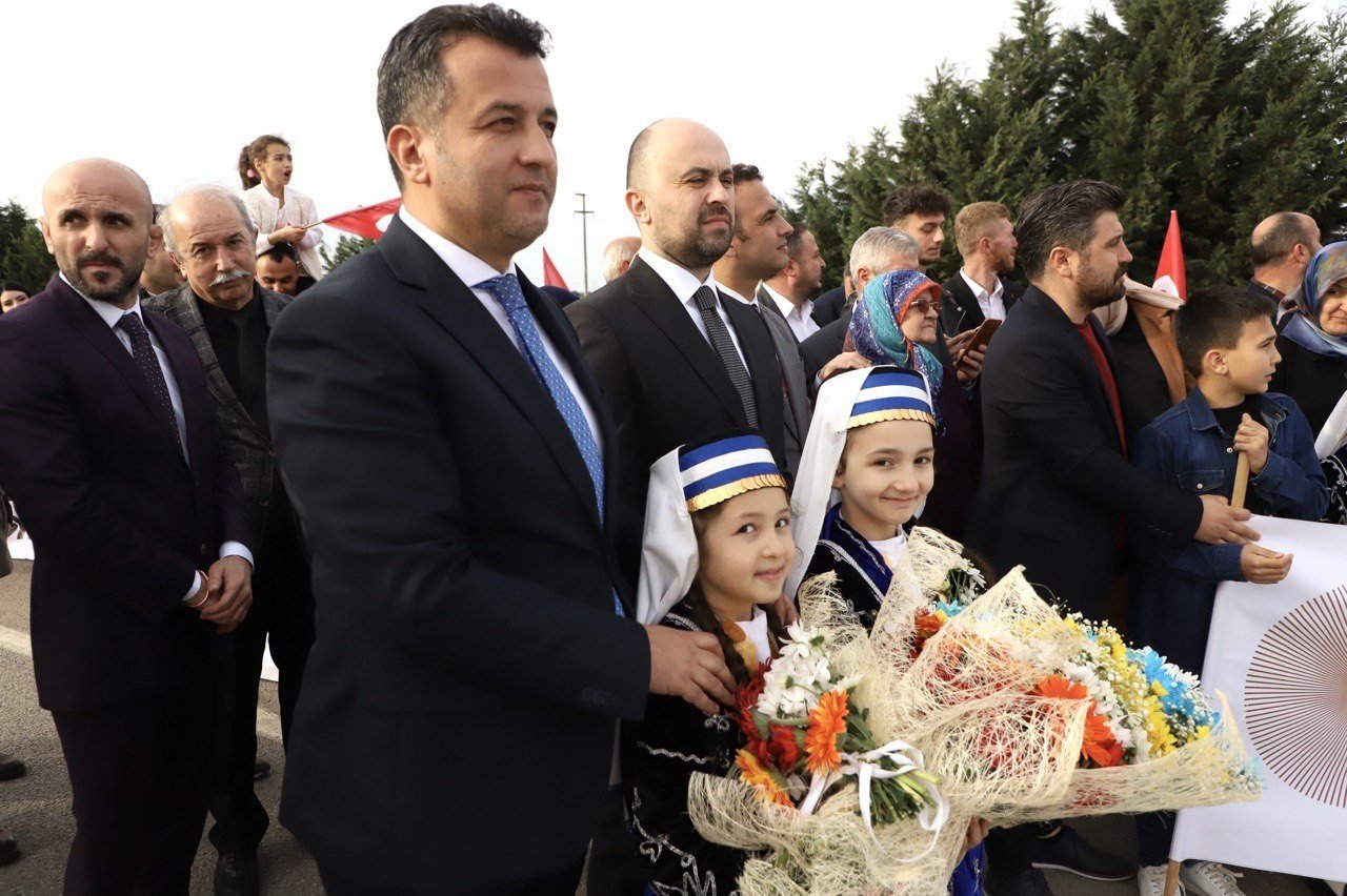Çarşambalılar, Cumhurbaşkanı Erdoğan’ı coşkuyla karşıladı