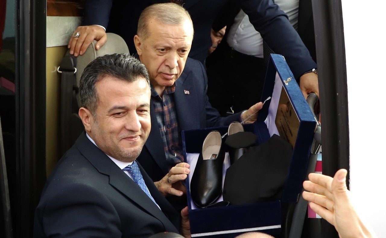 Çarşambalılar, Cumhurbaşkanı Erdoğan’ı coşkuyla karşıladı