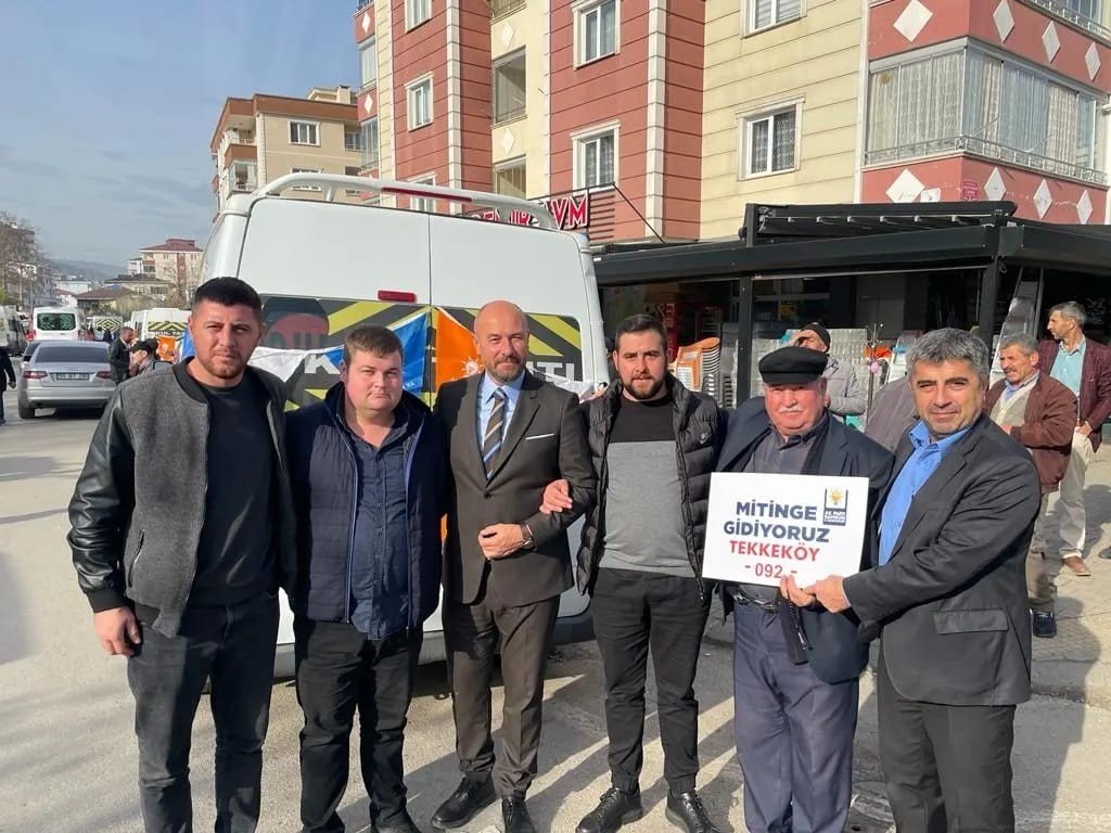 Tekkeköy’de Cumhurbaşkanı sevinci