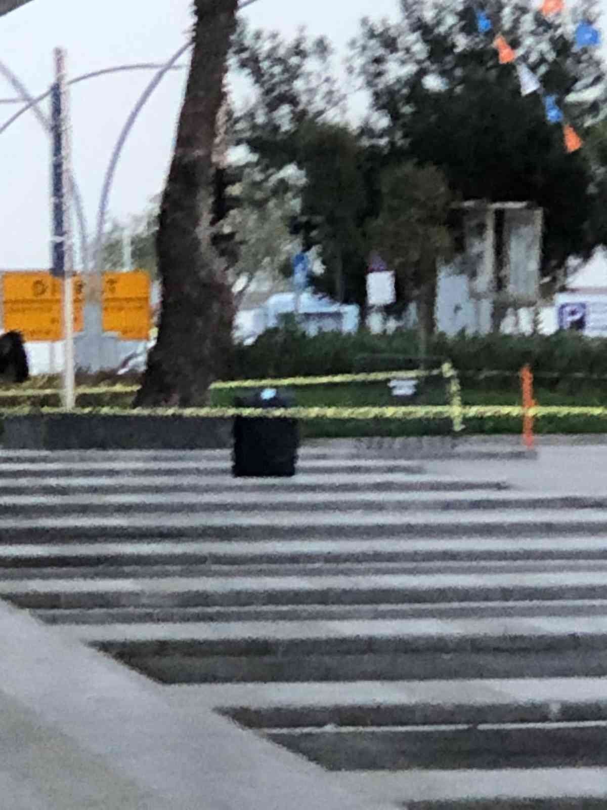 Samsun’da şüpheli valiz paniği