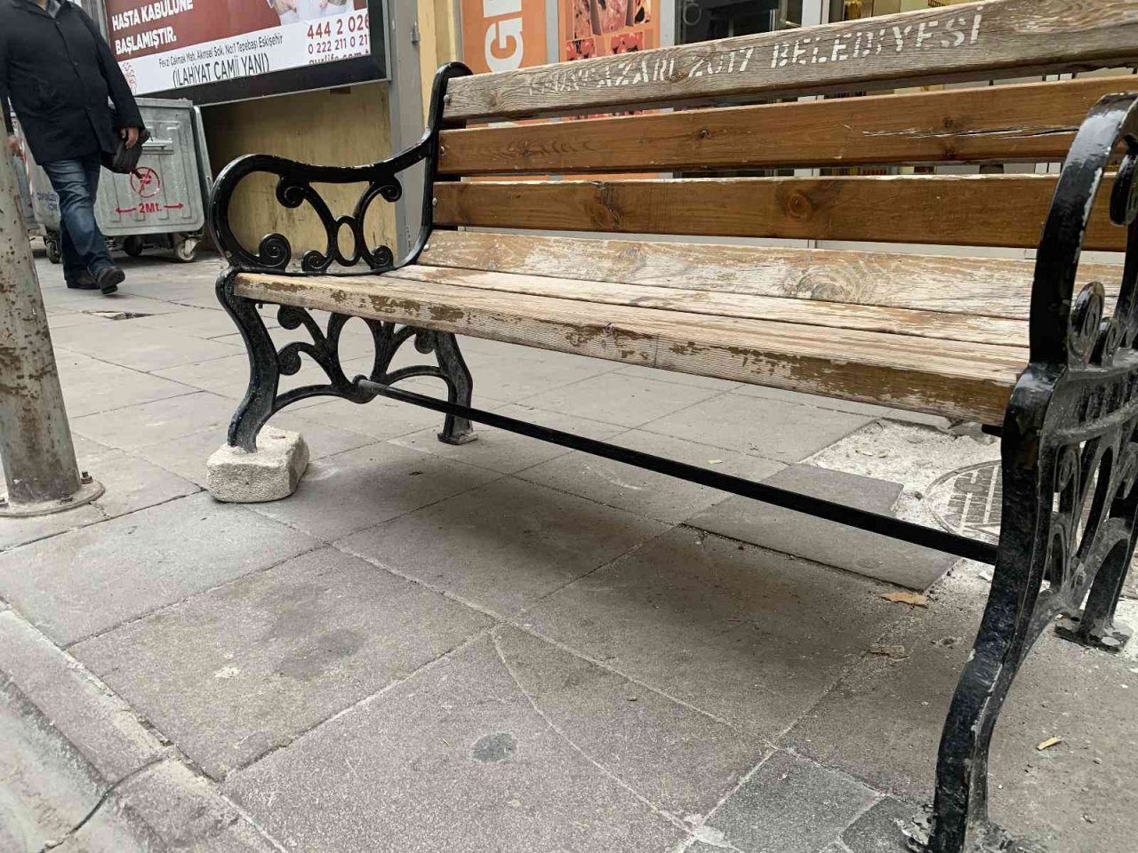 Esnaftan kırık banka taşlı çözüm